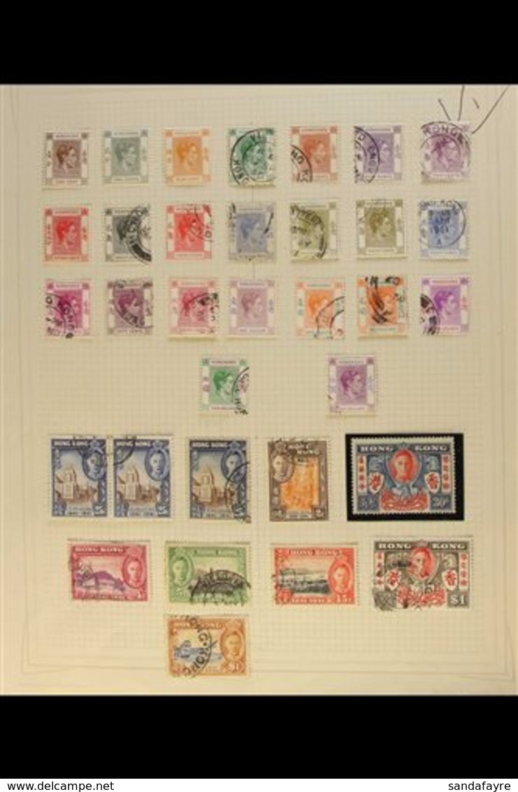 1863 - 1997 CHIEFLY USED COLLECTION A Small, Mostly Used Collection Presented On Pages With QV Ranges To 50c On 48c, KEV - Other & Unclassified