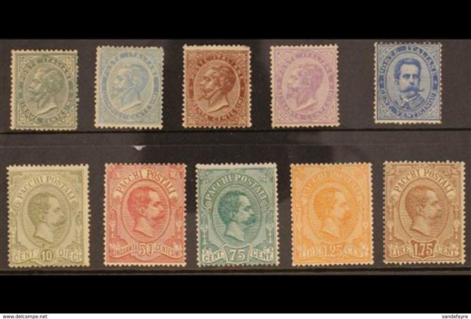 1863-1884 MINT GROUP On A Stock Card, Includes 1863-65 5c & 15c, 1879-82 25c, Parcels 1884-86 Set (ex 20c) Etc. Some Wit - Ohne Zuordnung