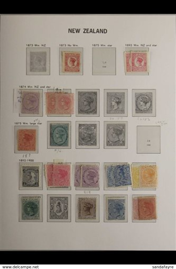 1862 - 2000 EXTENSIVE MINT ONLY COLLECTION Beautiful Collection With Much Additional Material To The Laid Out Spaces In  - Andere & Zonder Classificatie