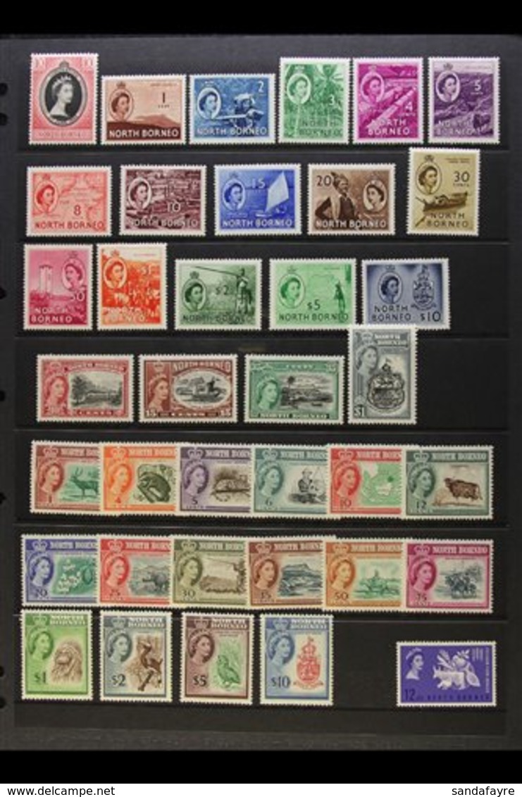 1953-63 COMPLETE MINT An Attractive Complete Run Of Very Fine Mint Issues From Coronation To Freedom From Hunger, SG 371 - Nordborneo (...-1963)
