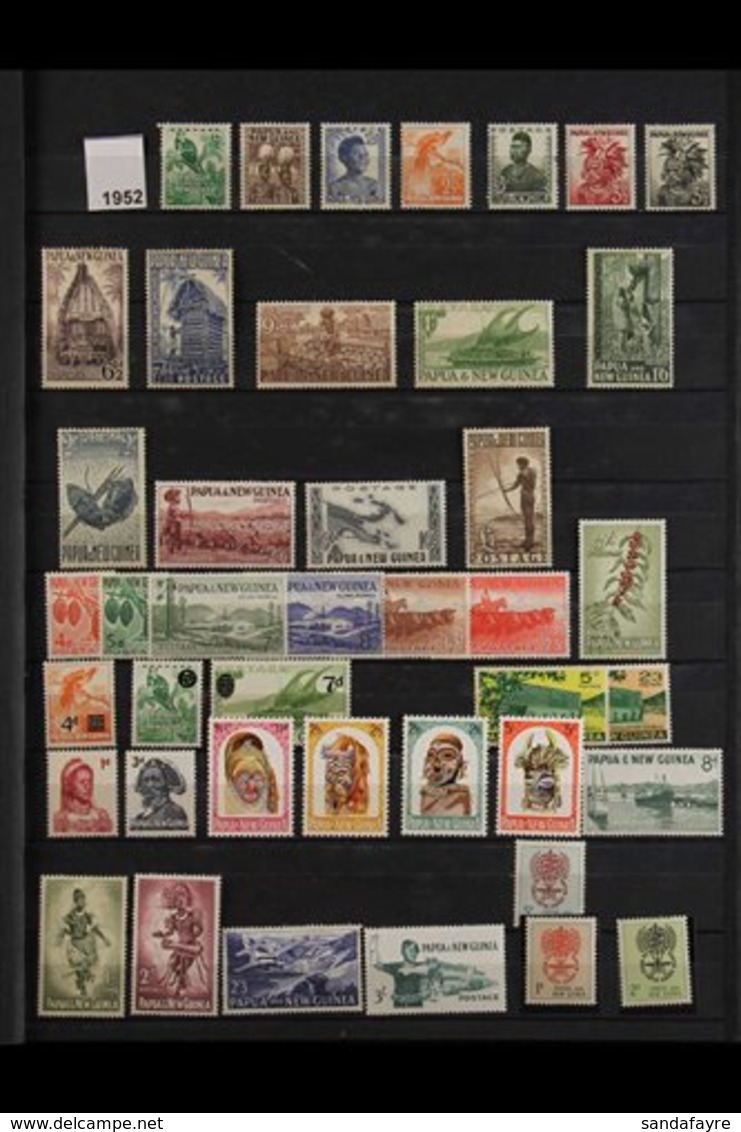 1952-1999 ALL DIFFERENT MINT / NHM COLLECTION. An Attractive Collection, Chiefly Of Complete Nhm Sets With Miniature She - Papúa Nueva Guinea