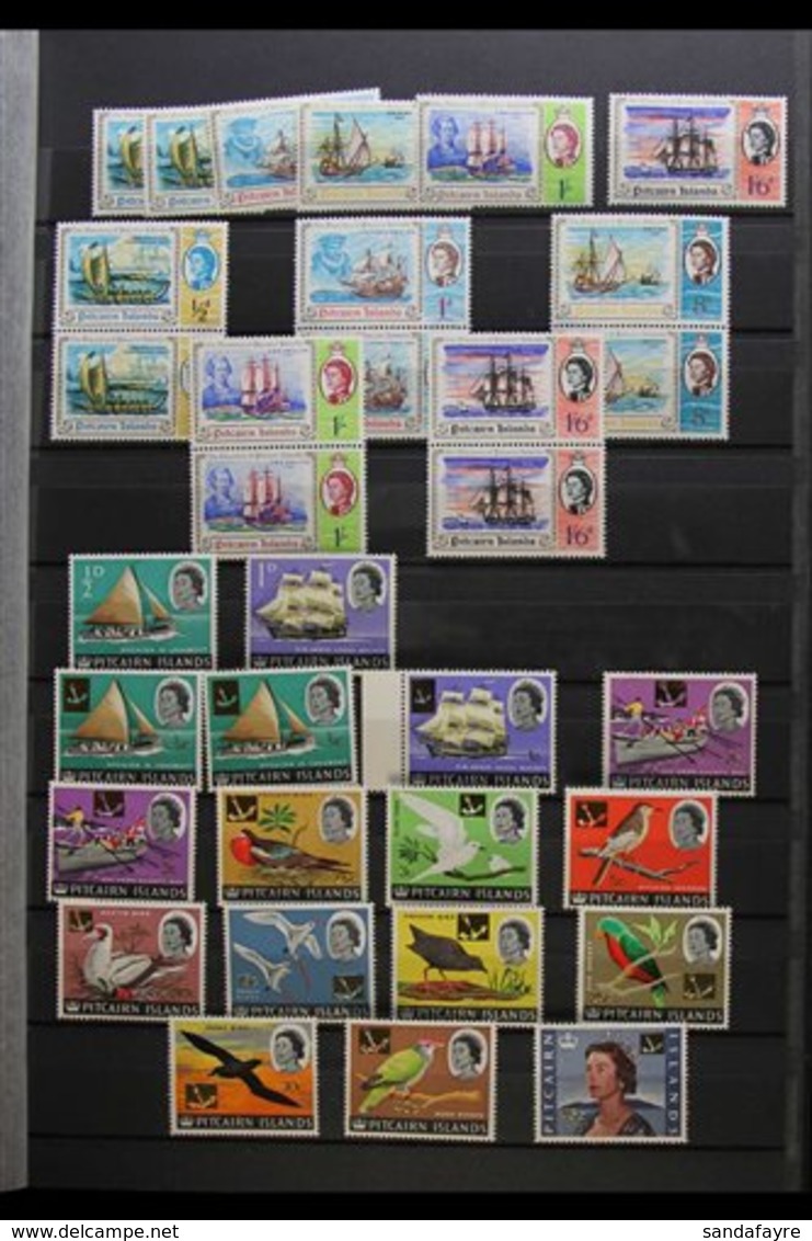 1953-1992 NEVER HINGED MINT COLLECTION Presented On Stock Pages. A Lovely Quality Collection With Many Complete Sets & M - Pitcairninsel