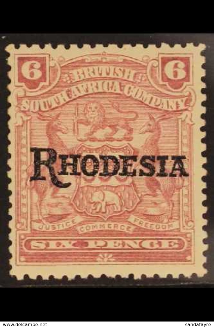 1909-12 6d Reddish Purple, No Stop, SG 106a, Fine Mint. For More Images, Please Visit Http://www.sandafayre.com/itemdeta - Autres & Non Classés