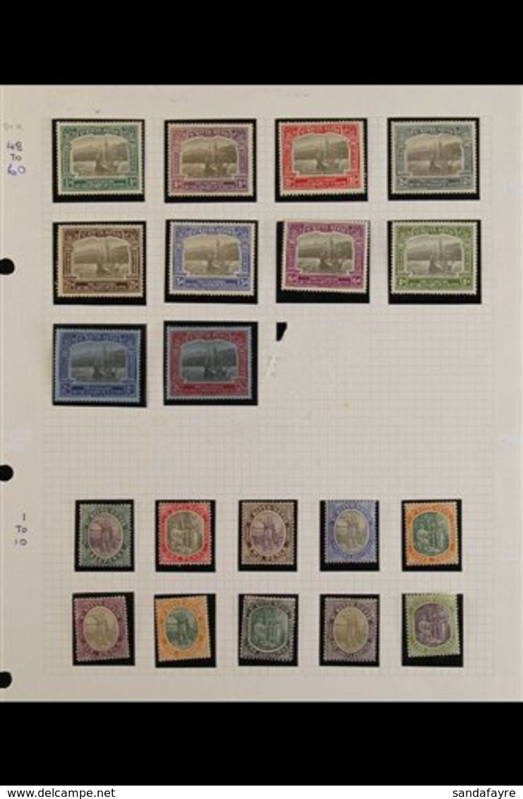 1903-52 FINE MINT COLLECTION Mostly COMPLETE SETS, Neatly Presented On Album Pages, Includes 1903 Set, 1905-18 Wmk MCA S - St.Kitts-et-Nevis ( 1983-...)