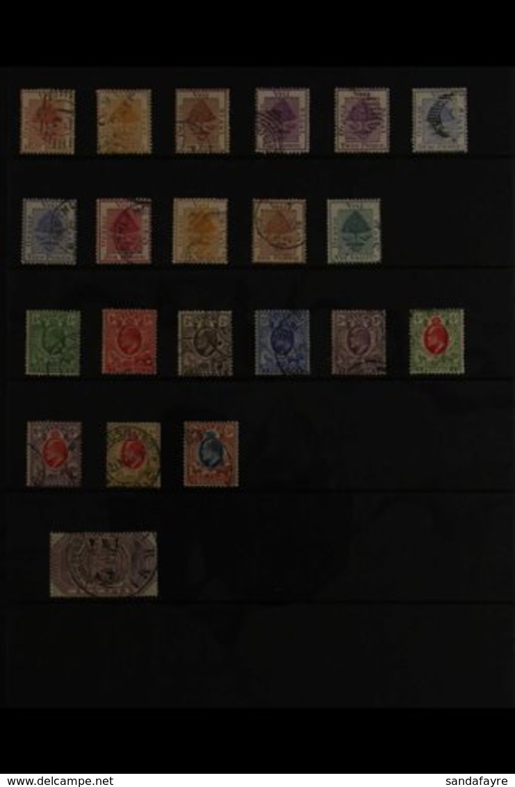 ORANGE FREE STATE 1868-1909 FINE USED All Different Collection. With 1868-1897 To 5s; KEVII To 5s; Plus Telegraph Stamp  - Zonder Classificatie