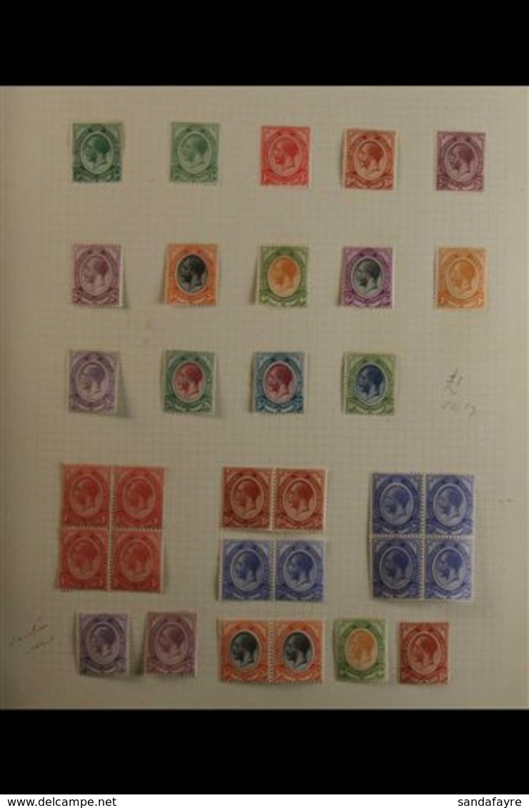 1910-50 MINT & USED COLLECTION - CAT.£6400+ Wonderful, Old-time Collection (likely Formed In The 1950s), Housed In A Qua - Non Classés