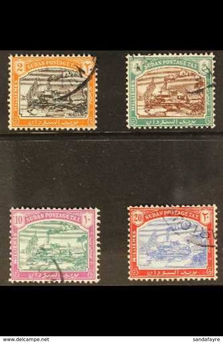 POSTAGE DUE 1948 Set Complete, SG D12/D15, Very Fine Used (4 Stamps) For More Images, Please Visit Http://www.sandafayre - Soudan (...-1951)