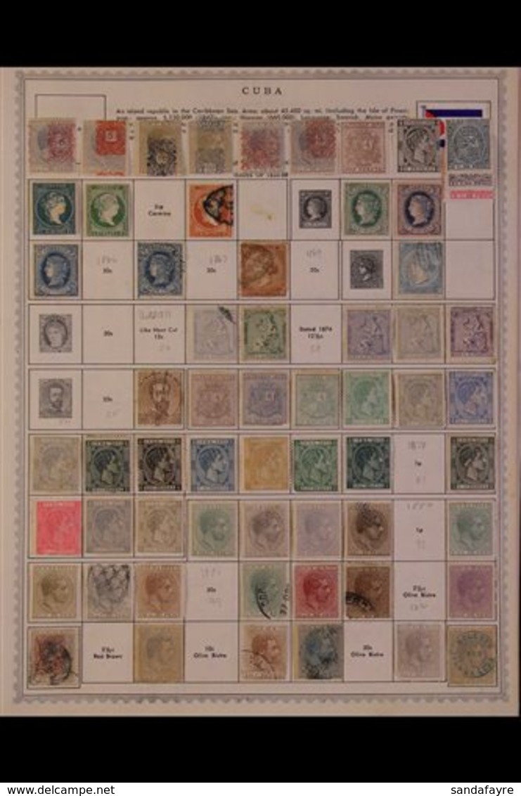 1860's - 1990's ALL DIFFERENT COLLECTION. An Impressive, ALL DIFFERENT Mint & Used Collection, Presented On Printed Page - Other & Unclassified
