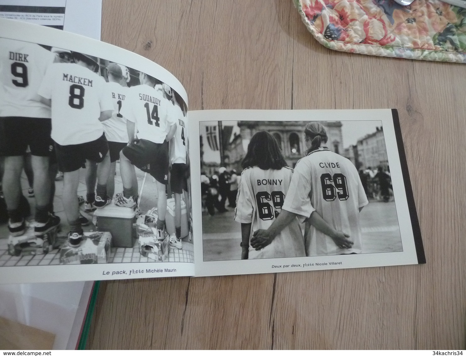 Football Coupe Du Monde 1998 France Montpellier Livre Photo Ambiances - Libri