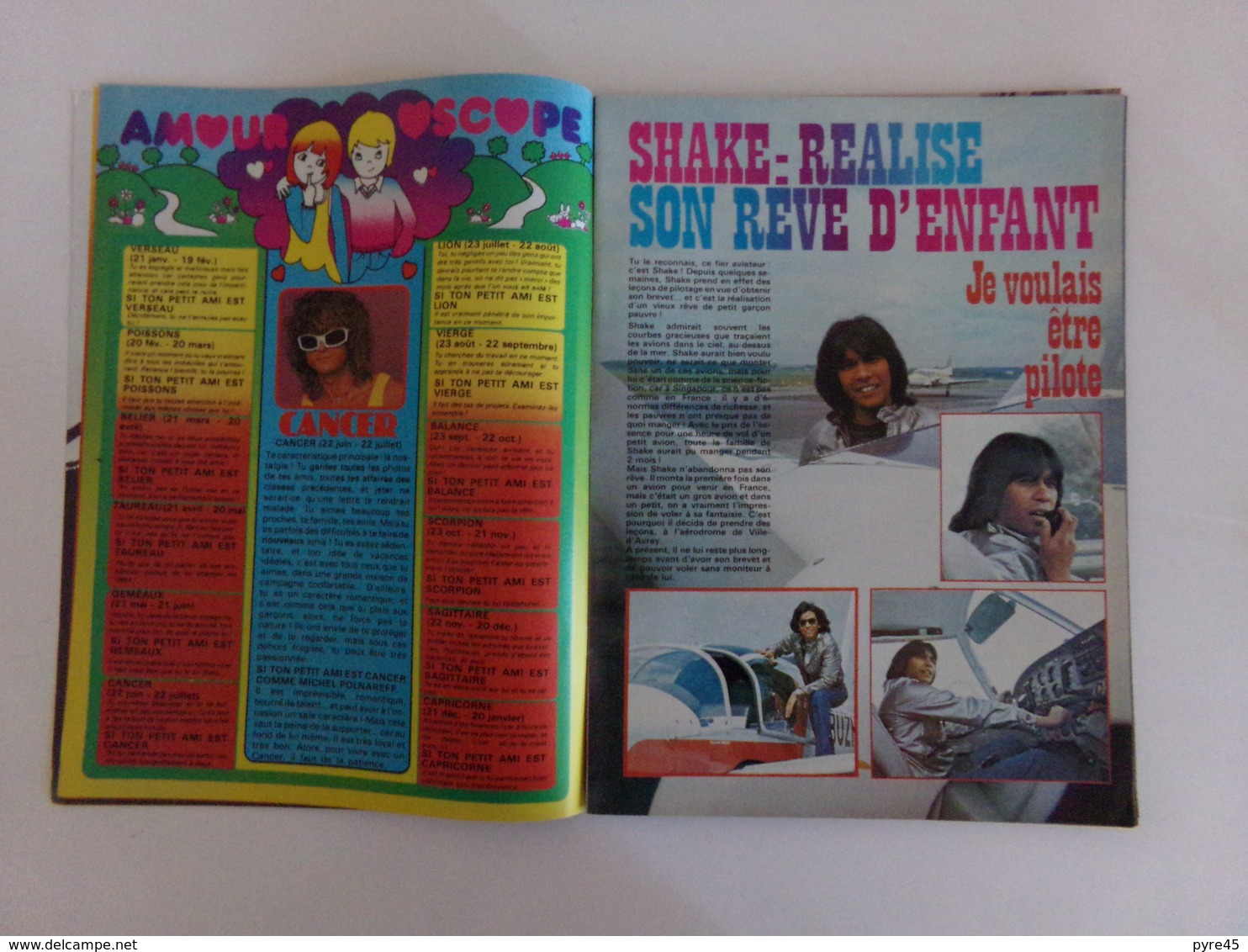 Revue " Stéphanie " N° 32 , 1977, " Dave, Il était Une Fois , Serge Lama, Martin Circus ... " - People