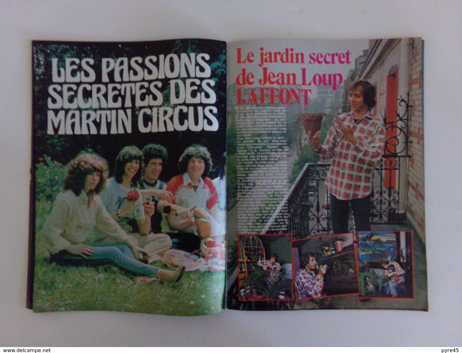 Revue " Stéphanie " n° 32 , 1977, " Dave, Il était une fois , Serge Lama, Martin Circus ... "