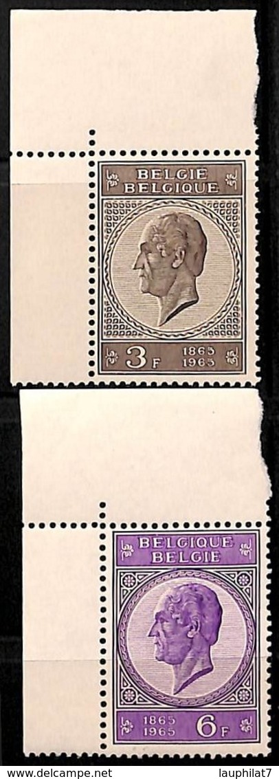 [814293]TB//**/Mnh-BELGIQUE 1965 - N° 1349/50, Léopold I, Familles Royales, Timbres Sur Timbres, SC, Cdf - Familias Reales