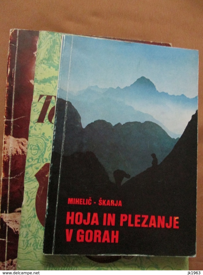 SLOVENIA, PLANINARNA TEHNIKA IN TOPOGRAFIJA, TRI KNJIGE - Slavische Talen