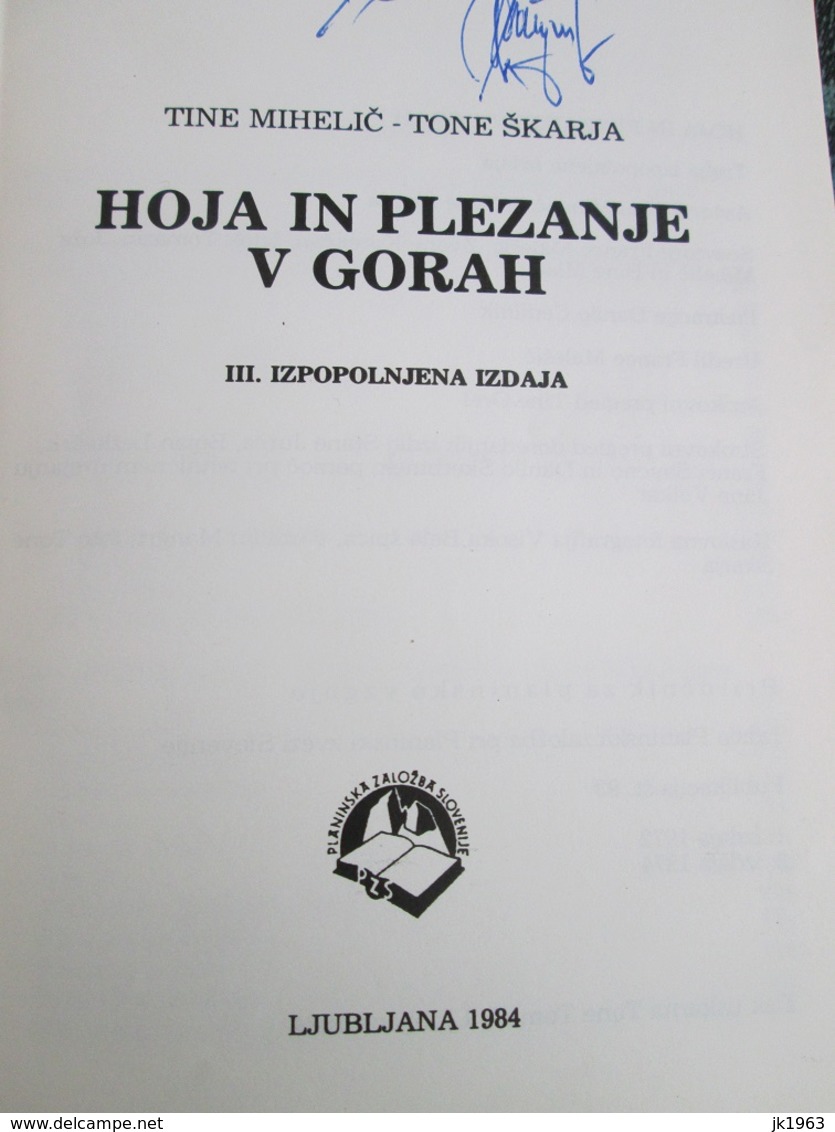 SLOVENIA, PLANINARNA TEHNIKA IN TOPOGRAFIJA, TRI KNJIGE - Slav Languages