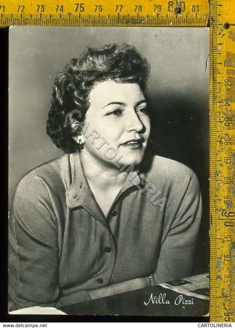 Personaggio Cinema Attore Attrice Teatro Cantante Nilla Pizzi - Artisti