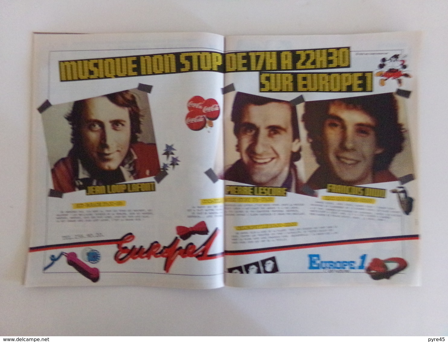 Revue " Ok age tendre " n° 172, 1979. " François Valéry, Amanda Lear, Rod Stewart ... "