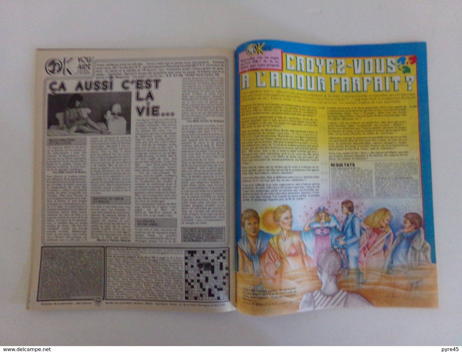 Revue " Ok age tendre " n° 172, 1979. " François Valéry, Amanda Lear, Rod Stewart ... "