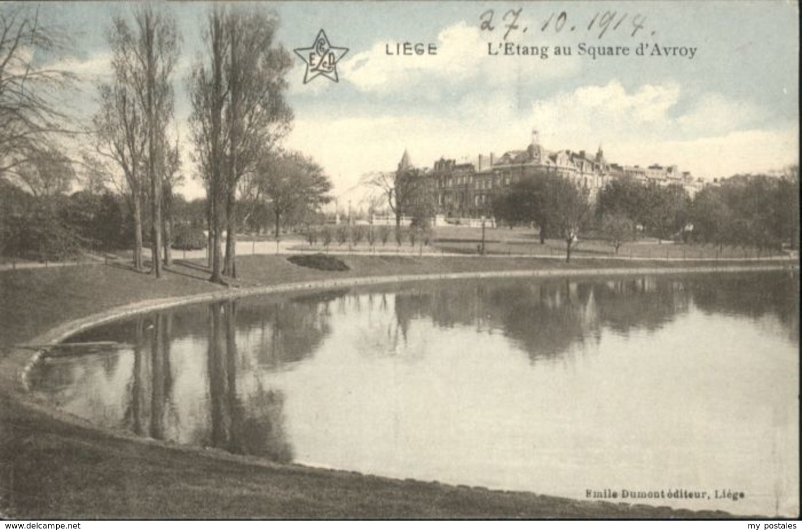 70786861 Liege Luettich Liege Etang Square Avroy * Liege - Autres & Non Classés