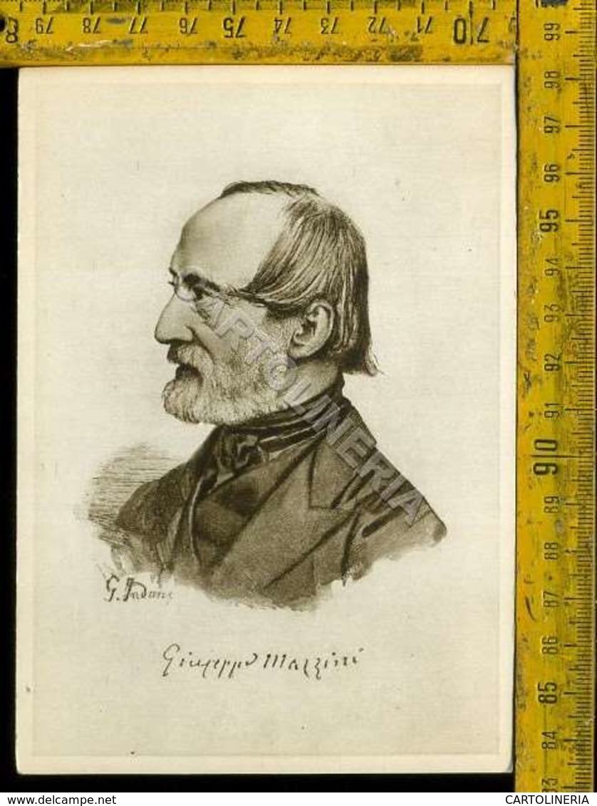Personaggio Storia Giuseppe Mazzini - Historia