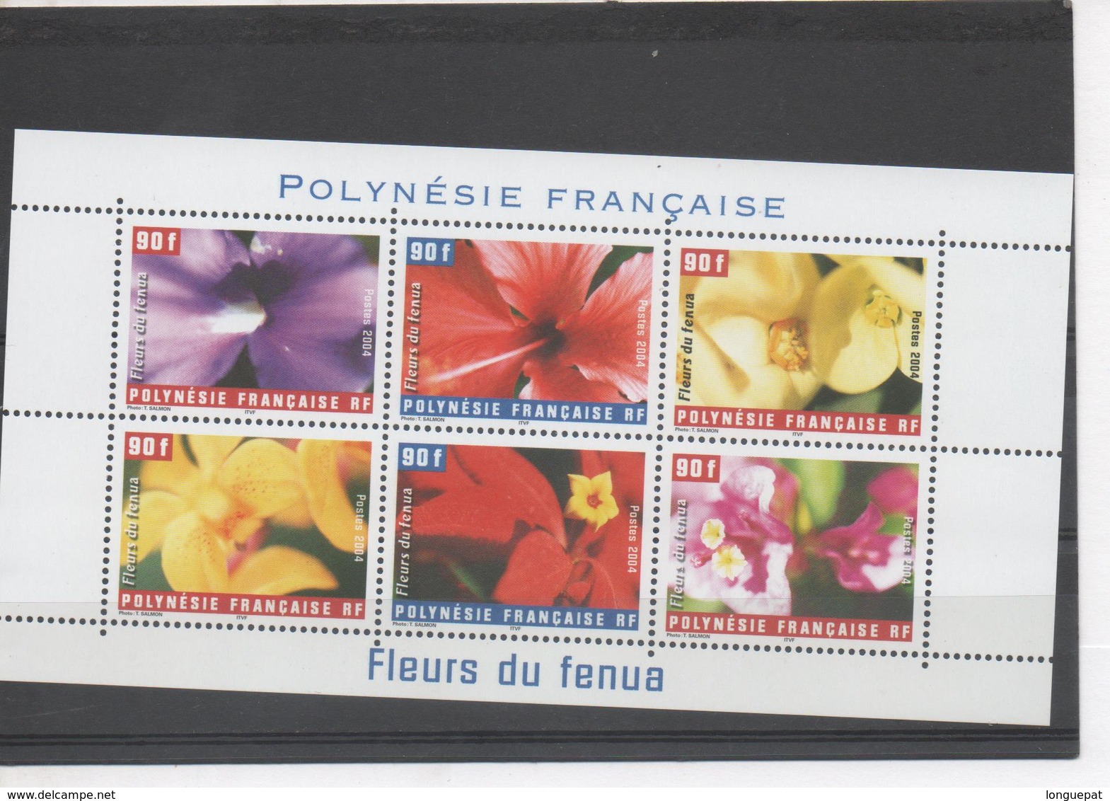 POLYNESIE Française - Flore - Fleurs Du Fenua (terre, Territoire, île, En Tahitien) - Orchidée, Tiaré, Bougainvlllé, - Booklets