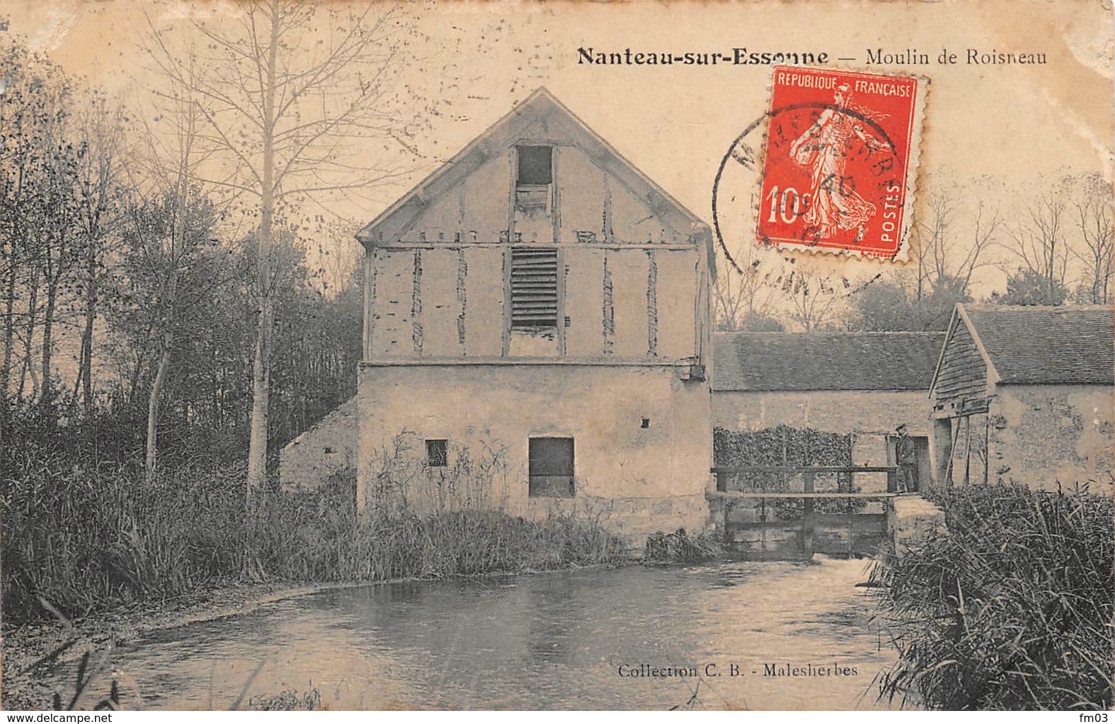 Nanteau Sur Essonne Canton La Chapelle La Reine Moulin De Roisneau - Other & Unclassified