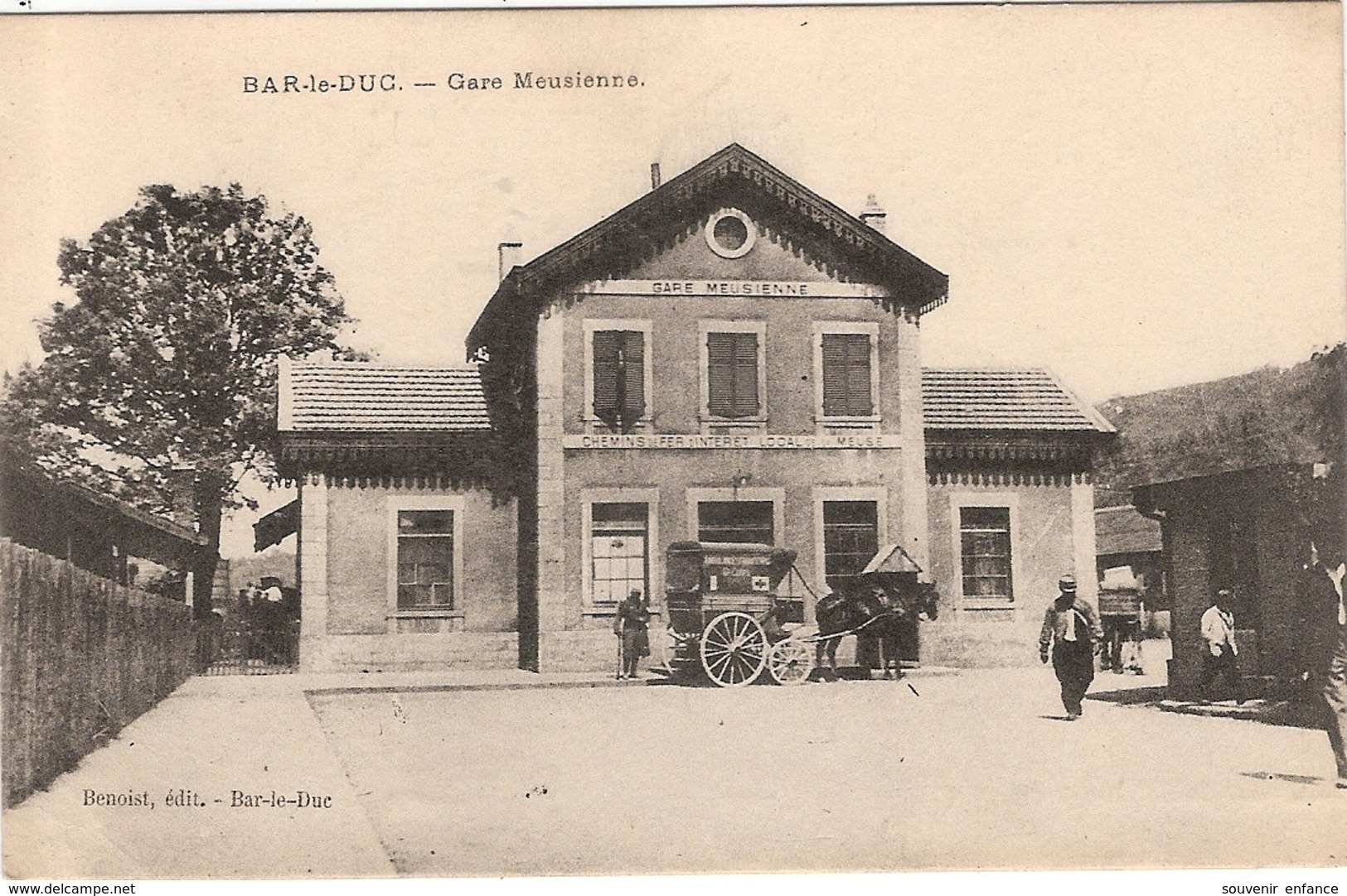 CPA Bar Le Duc Gare Meusienne 55 Meuse - Bar Le Duc