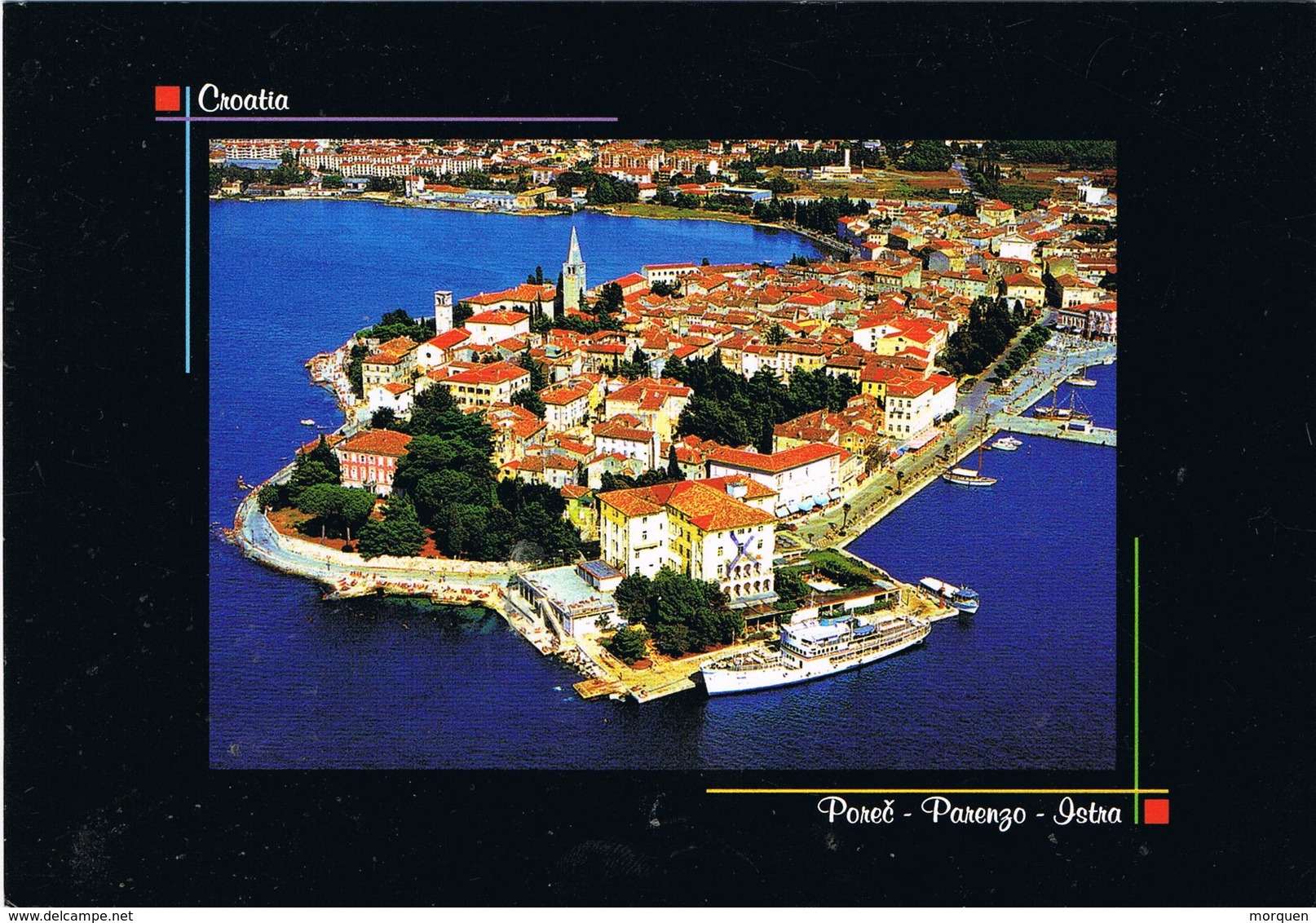 33034. Postal POREC (Parenz) Istria, CROACIA 2014. Vista Ciudad - Croacia