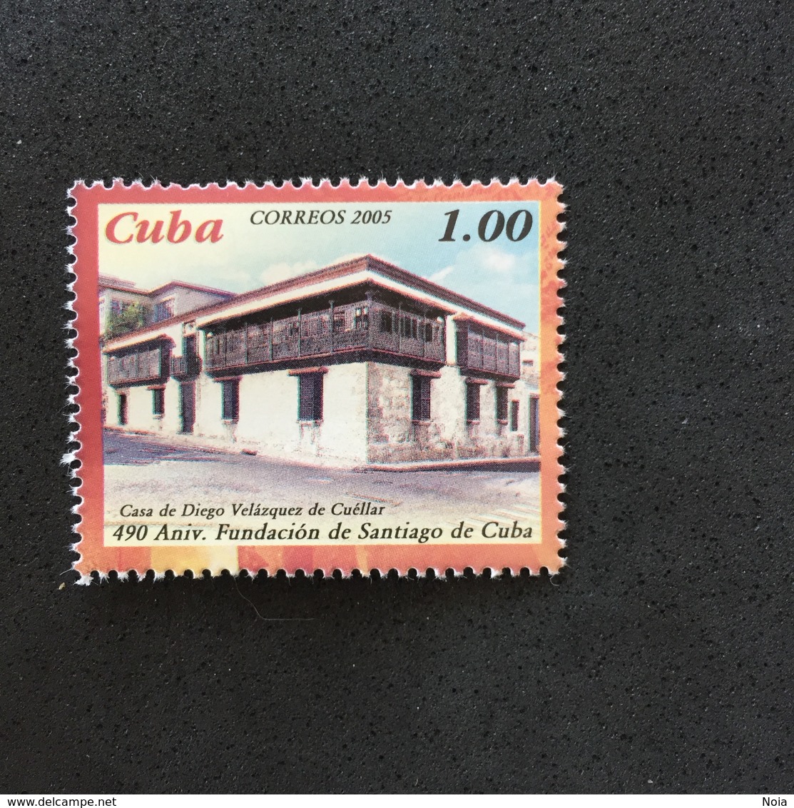 CUBA. CASA DE DIEGO VELÁZQUEZ DE CUELLAR. MNH. 3R1003C - Autres & Non Classés