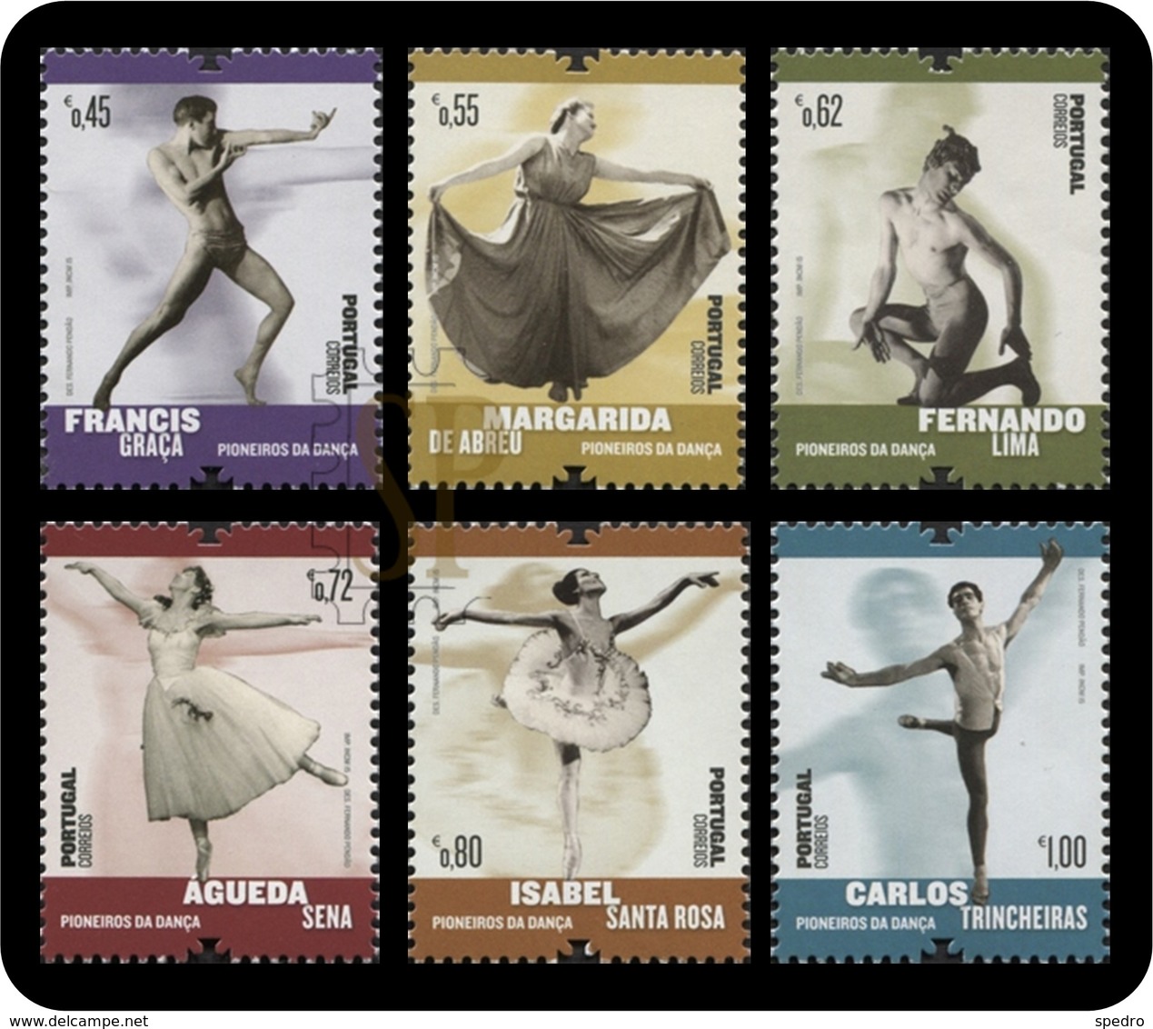 Portugal 2015 Pioneiros Da Dança Carlos Trincheiras Danse Ballet Danza Tanz Francis Graça Margarida Abreu Isabel Rosa - Danse