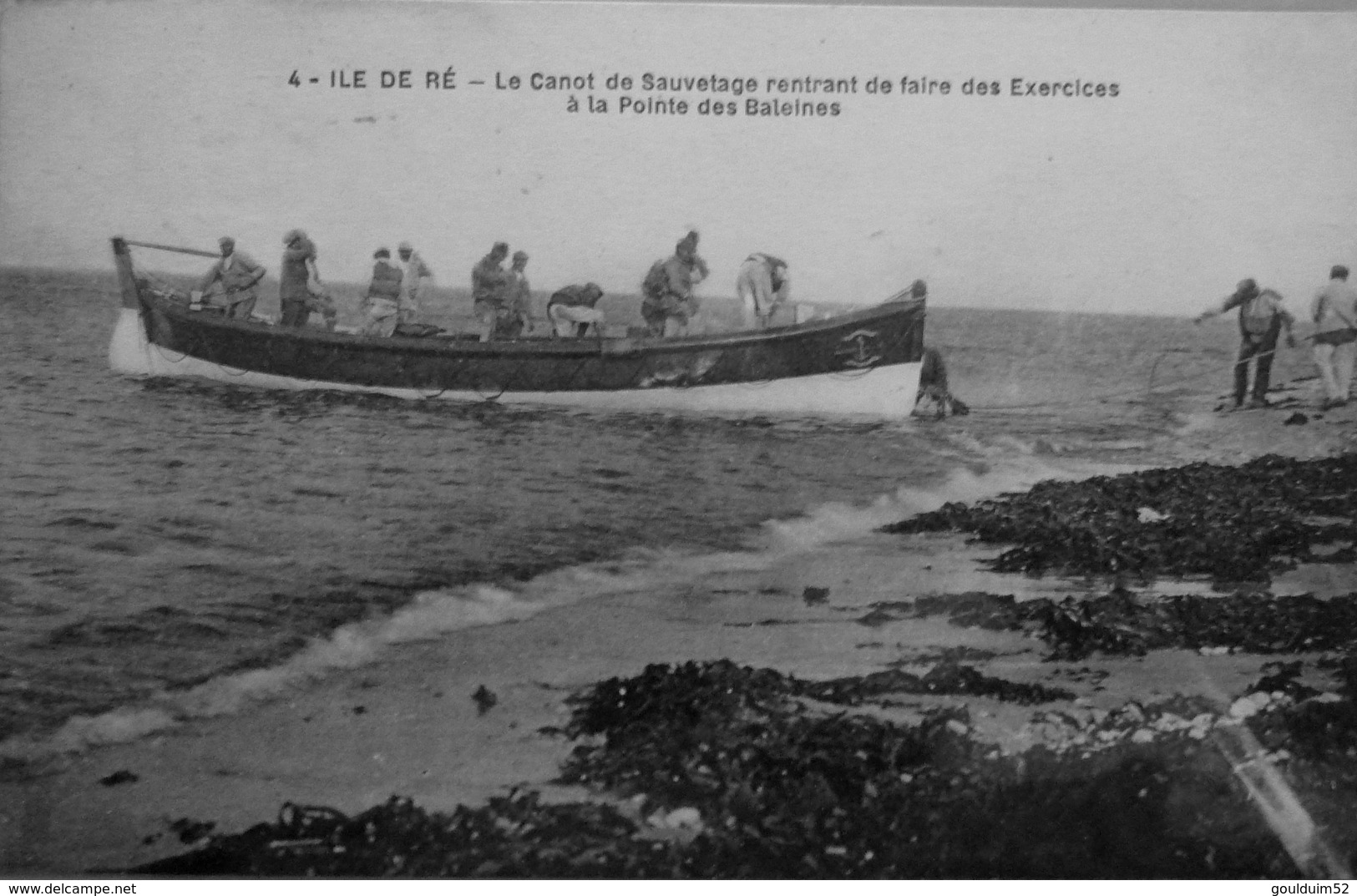 Le Canot De Sauvetage Rentrant De Faire Des Exercices à La Pointe Des Baleines - Ile De Ré