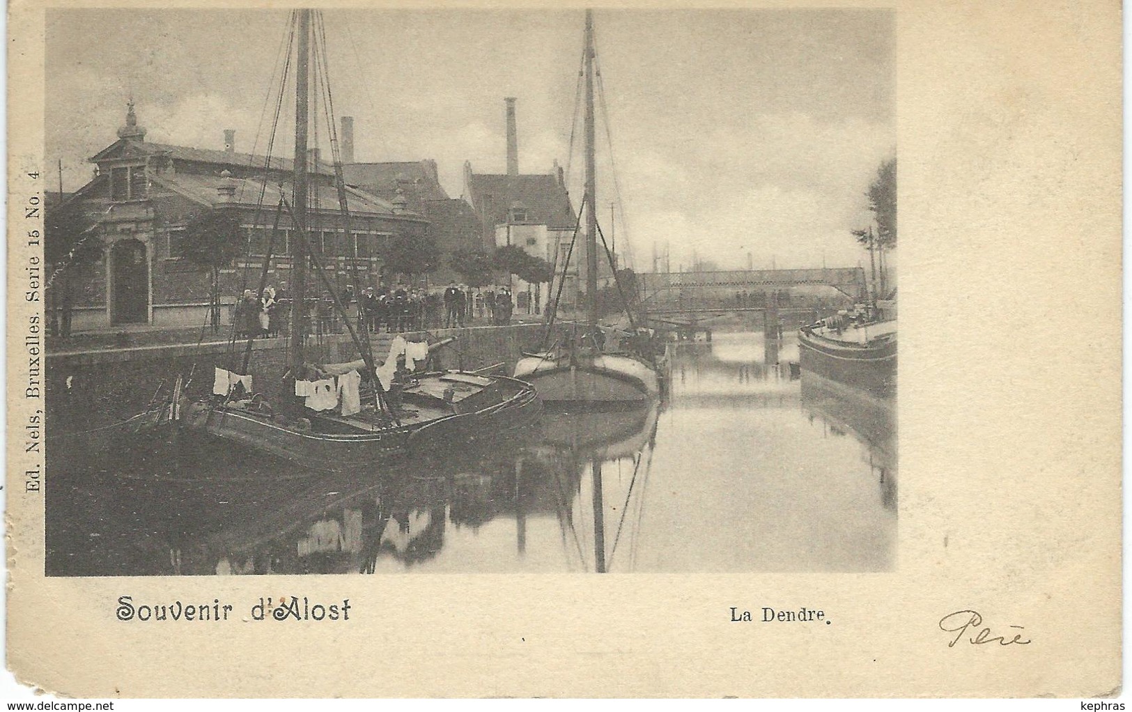 Souvenir D'ALOST : La Dendre - Nels Série 15 N° 4 - Cachet De La Poste 1902 - Aalst