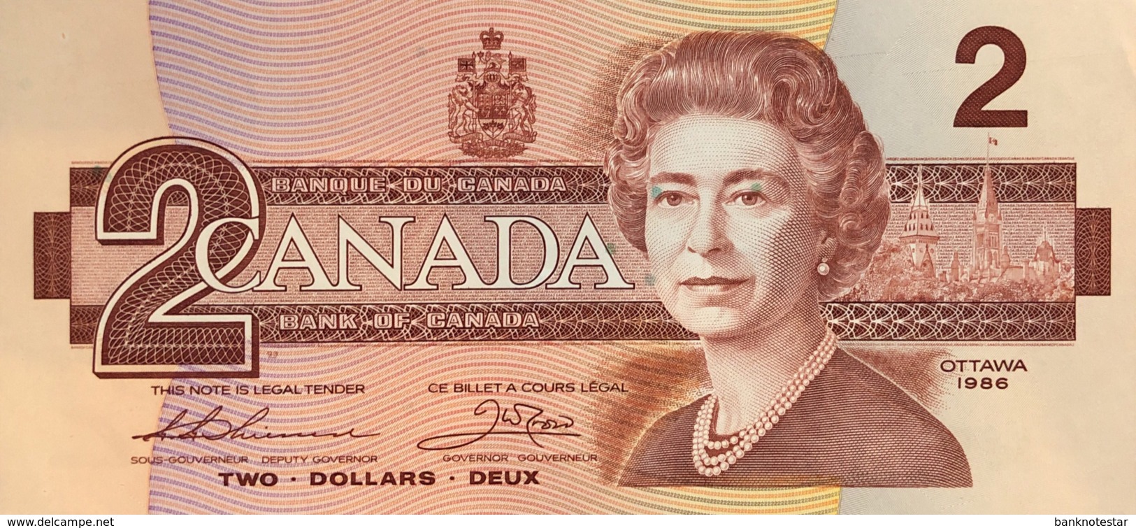 Canada 2 Dollars, P-94b (1986) - UNC - Kanada