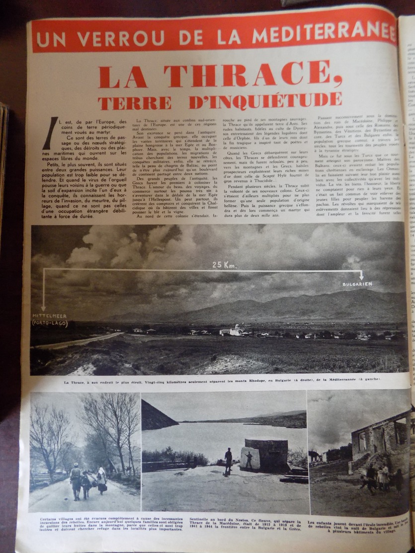 Revue Le Soir Illustré N° 992  Fastes Ducs De Bourgogne à Dijon - Frank Sinatra -  La Thrace - Paule Guillou Coupable ? - Informations Générales