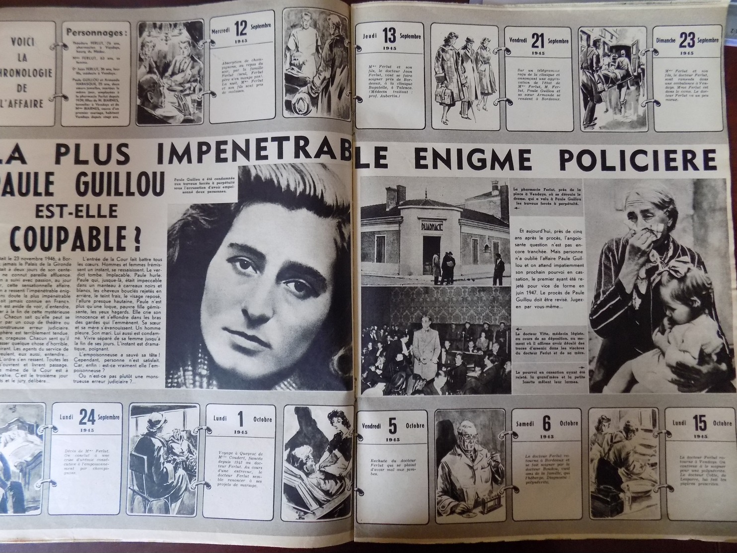 Revue le soir illustré n° 992  fastes Ducs de Bourgogne à Dijon - Frank Sinatra -  la Thrace - Paule Guillou coupable ?