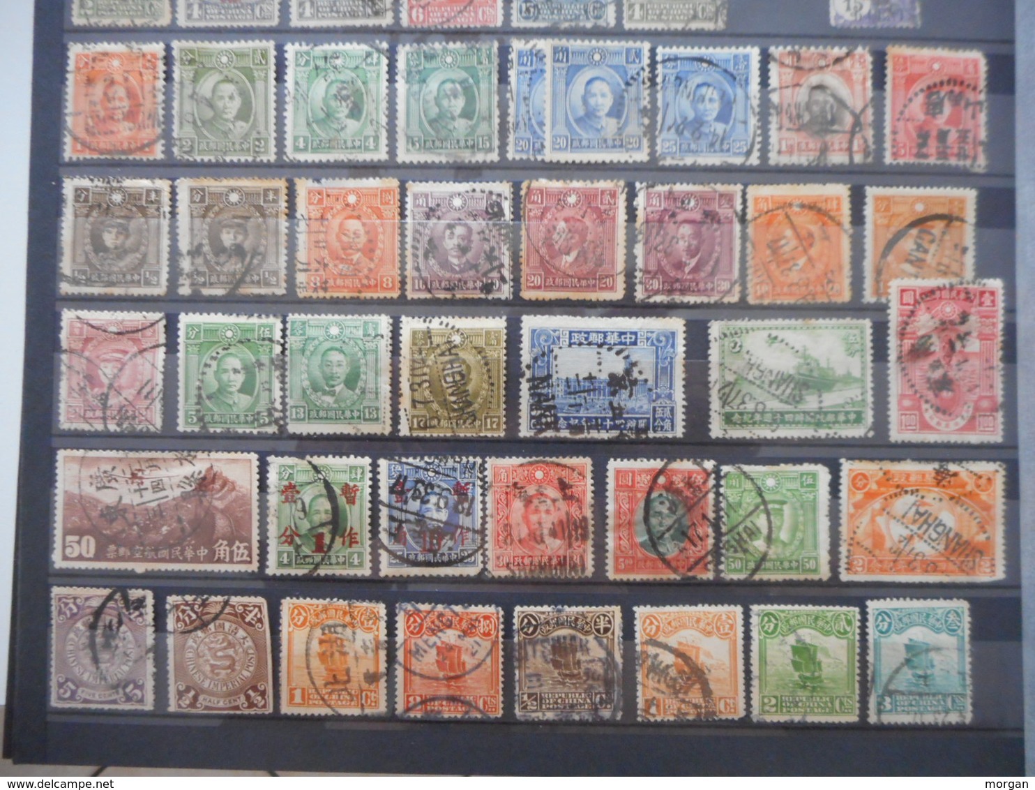 PHILATELIE, CHINE, 19° / 20°, JOLI LOT DE TIMBRES ANCIENS, TOUS LES SCANS - Sonstige & Ohne Zuordnung