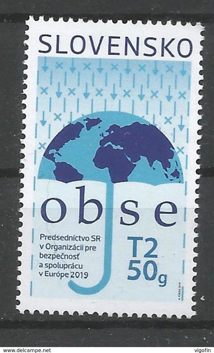 SK 2019-677 Security And Co-operation In Europe (OSCE)  SLOVAKIA, 1 X 1v, MNH - EU-Organe