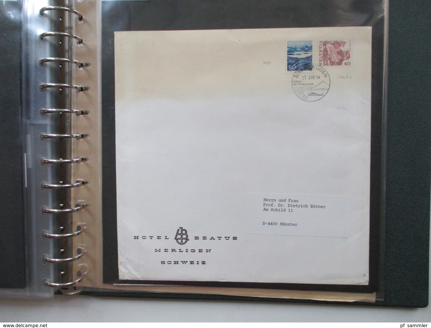 Schweiz 1970 / 80er Jahre Belegeposten / PTT Sonderblätter insg.60 Belege. Auch 4er Blocks und Einschreiben / Express!