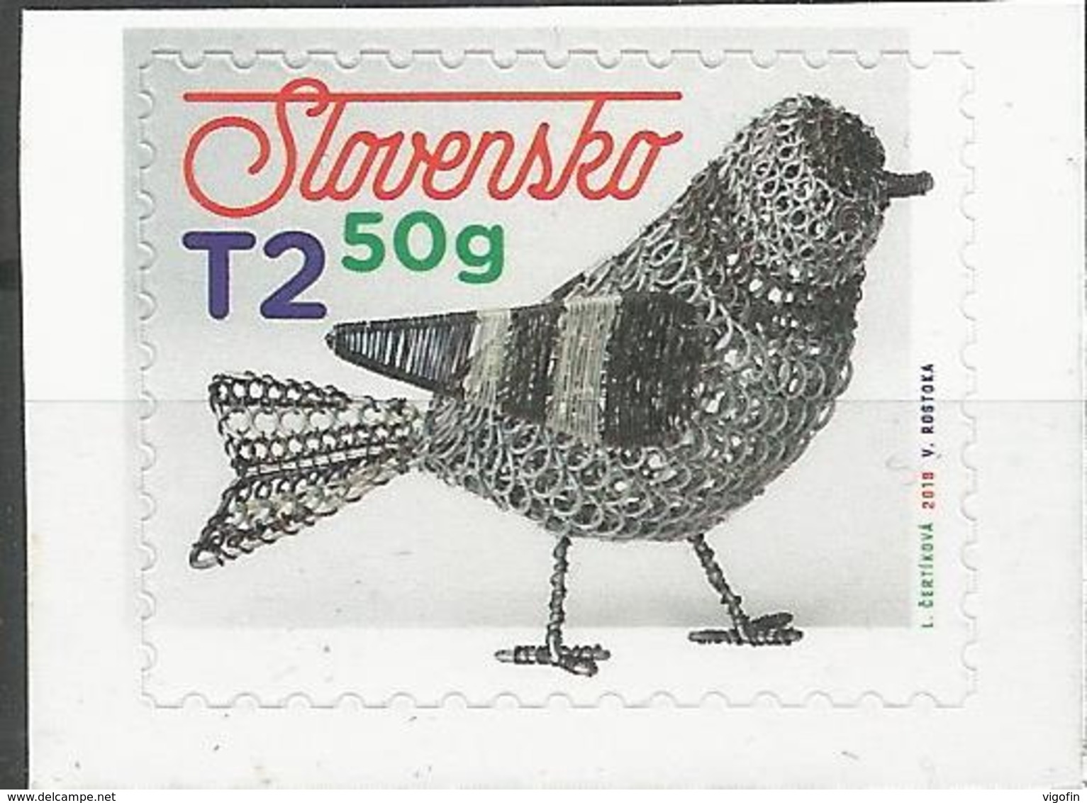 SK 2019-679 Traditional Slovak Tinsmithing  SLOVAKIA, 1 X 1v, Selstick MNH - Ungebraucht