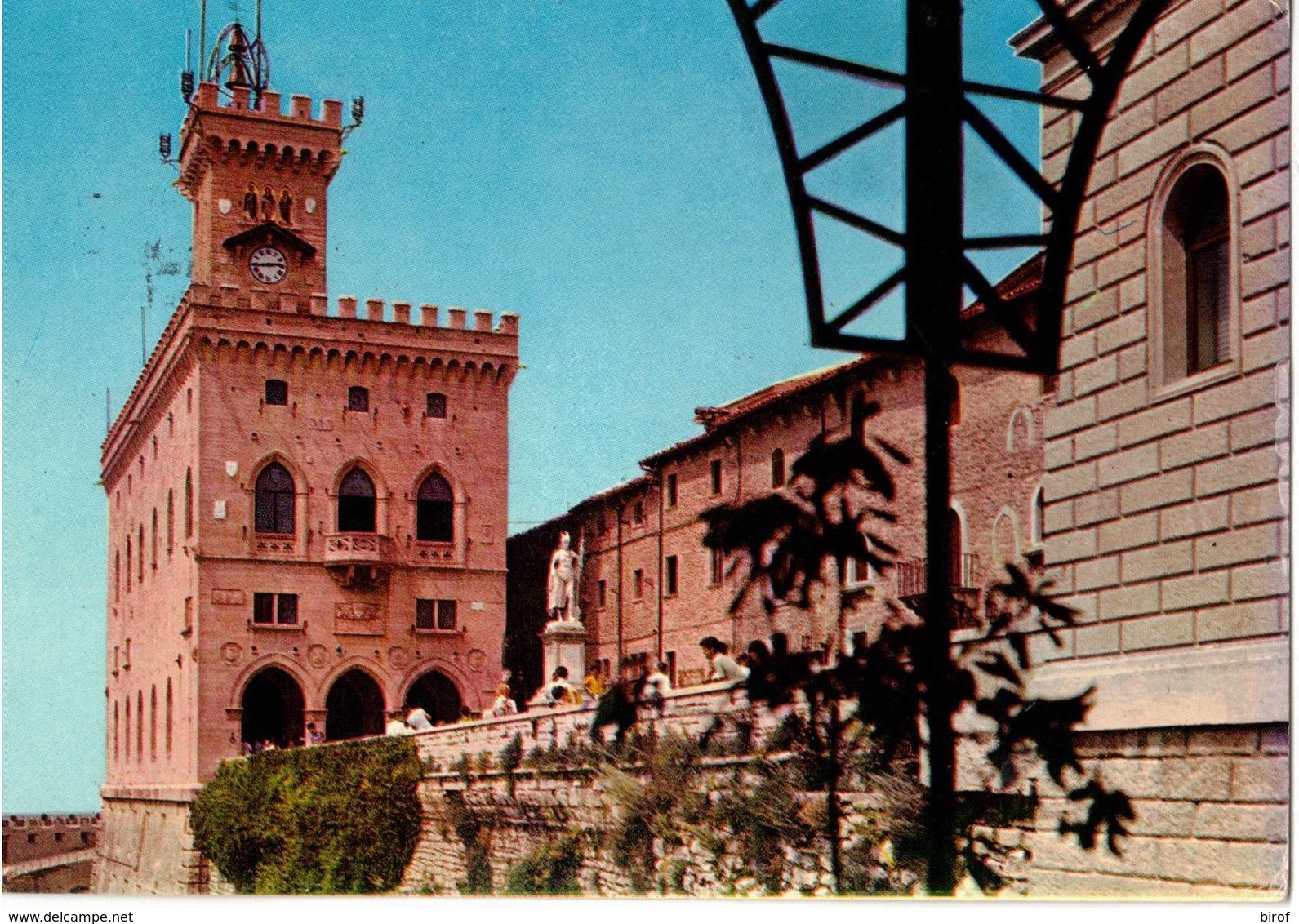 REPUBBLICA DI SAN MARINO - PALAZZO DEI REGGENTI E STATUA DELLA LIBERTA'  (RSM) - Saint-Marin