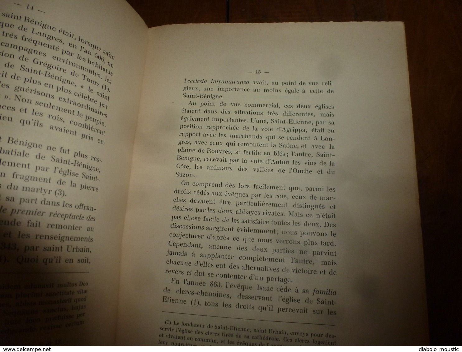 1905 Les Foires et Marchés à Dijon , évol. depuis les origines  ( dont parties écrites dans le français de l'époque);etc