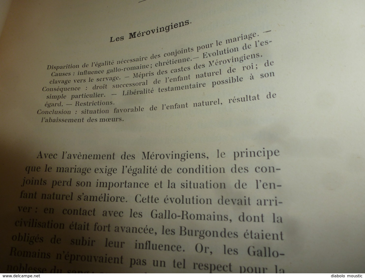 1905 La succession des Bâtards dans l'ancienne Bourgogne; (Définition du Bâtard noble,Les coutumes , Les formalités) etc