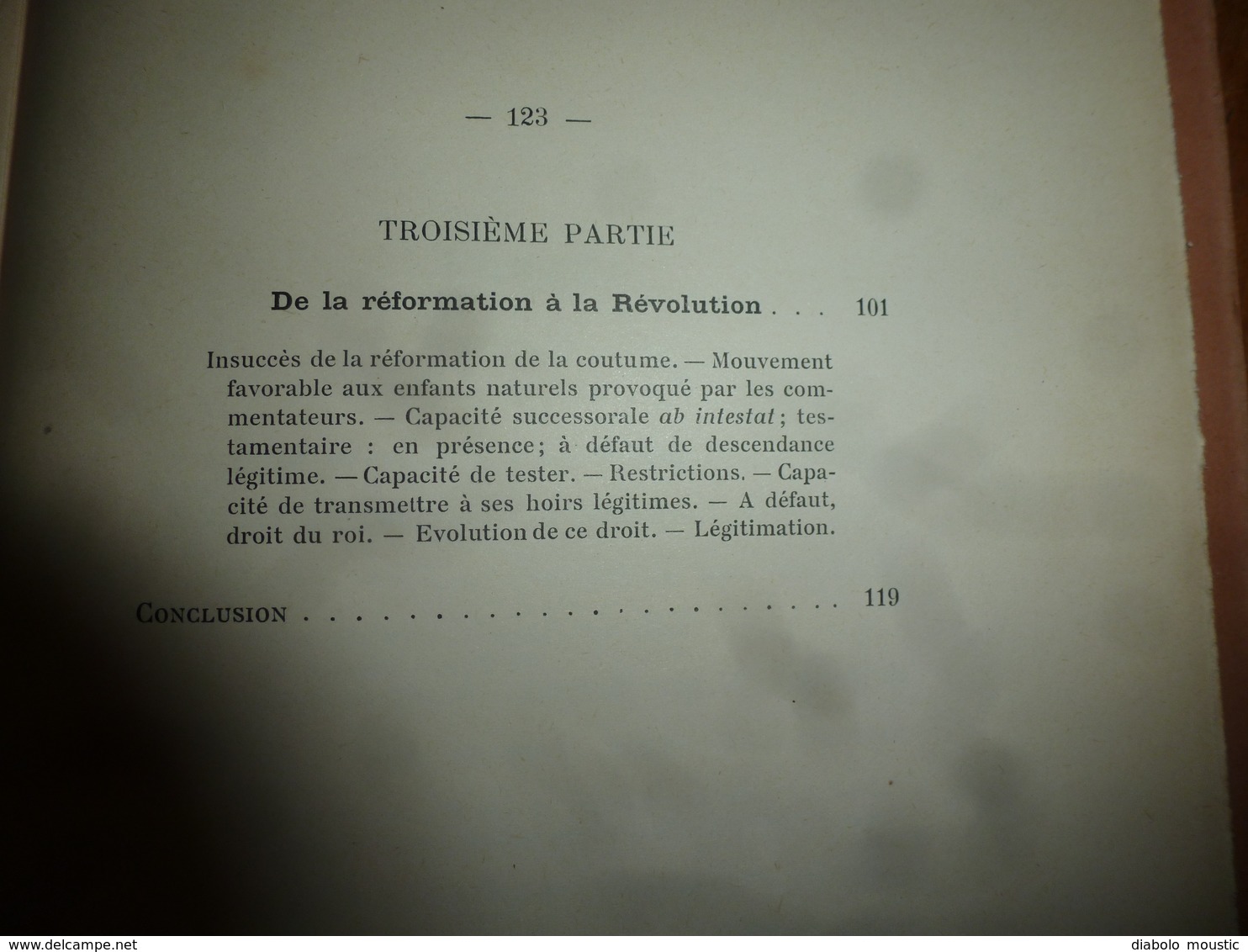 1905 La succession des Bâtards dans l'ancienne Bourgogne; (Définition du Bâtard noble,Les coutumes , Les formalités) etc