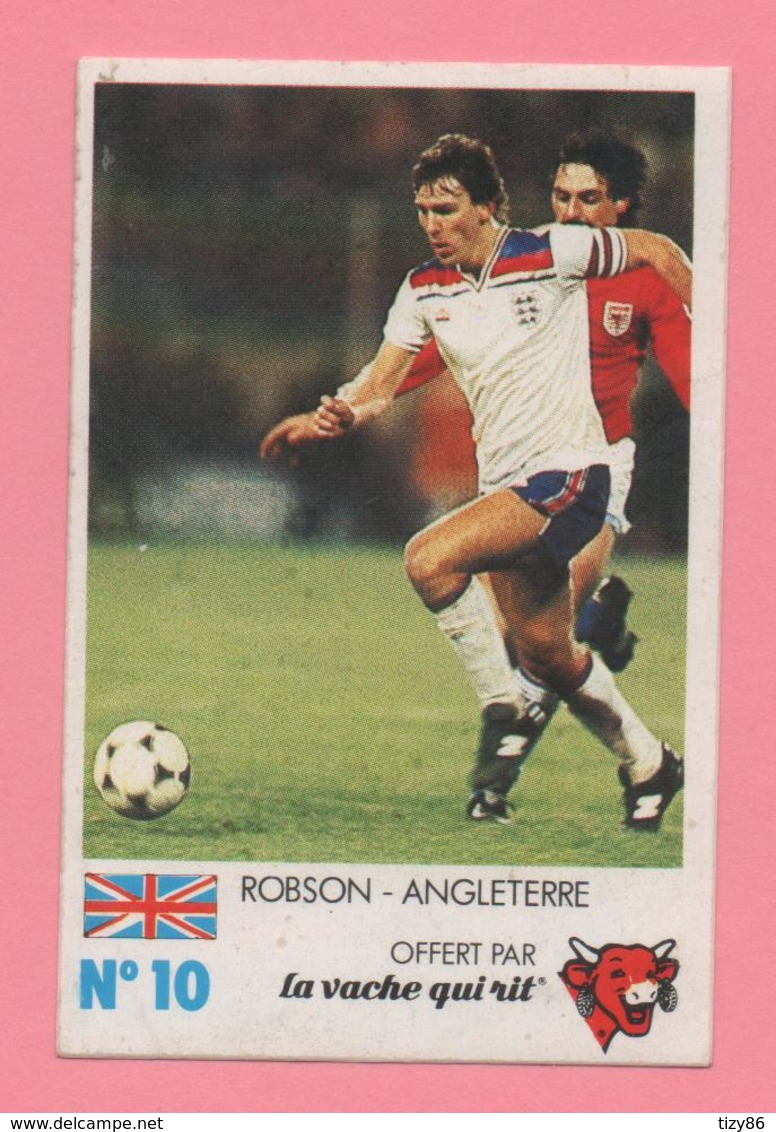 Figurina Finale Au Parc Des Princes 8 Juin 1985 - La Vache Qui Rit N° 10 - Robson - Angleterre - Trading Cards