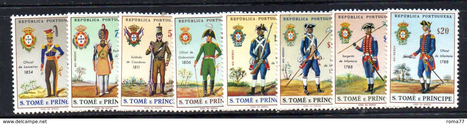 CI1395 - ST. THOMAS PRINCE 1965  ,  Yvert N. 391/398  ***  MNH  (2380A) - St. Thomas & Prince