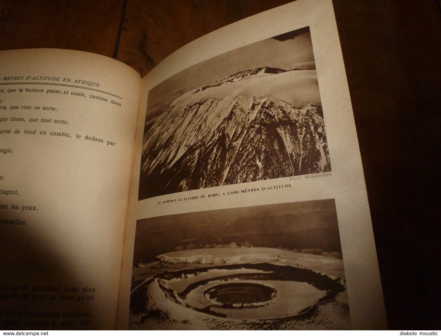 1934  A 5000 mètres d'altitude en Afrique au KILIMA-NDARO (Massaïs, Mombassa, Vanga, etc)