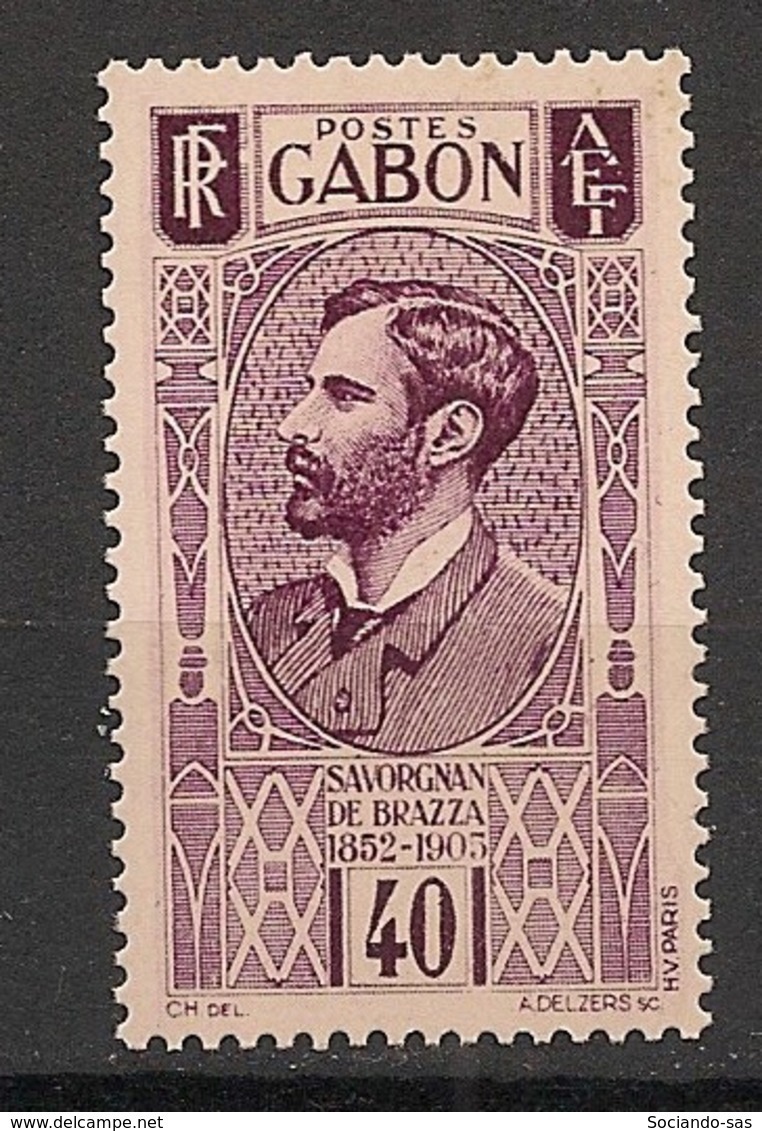 Gabon - 1932 - N°Yv. 134 - Savorgnan 40c - Neuf Luxe ** / MNH / Postfrisch - Neufs