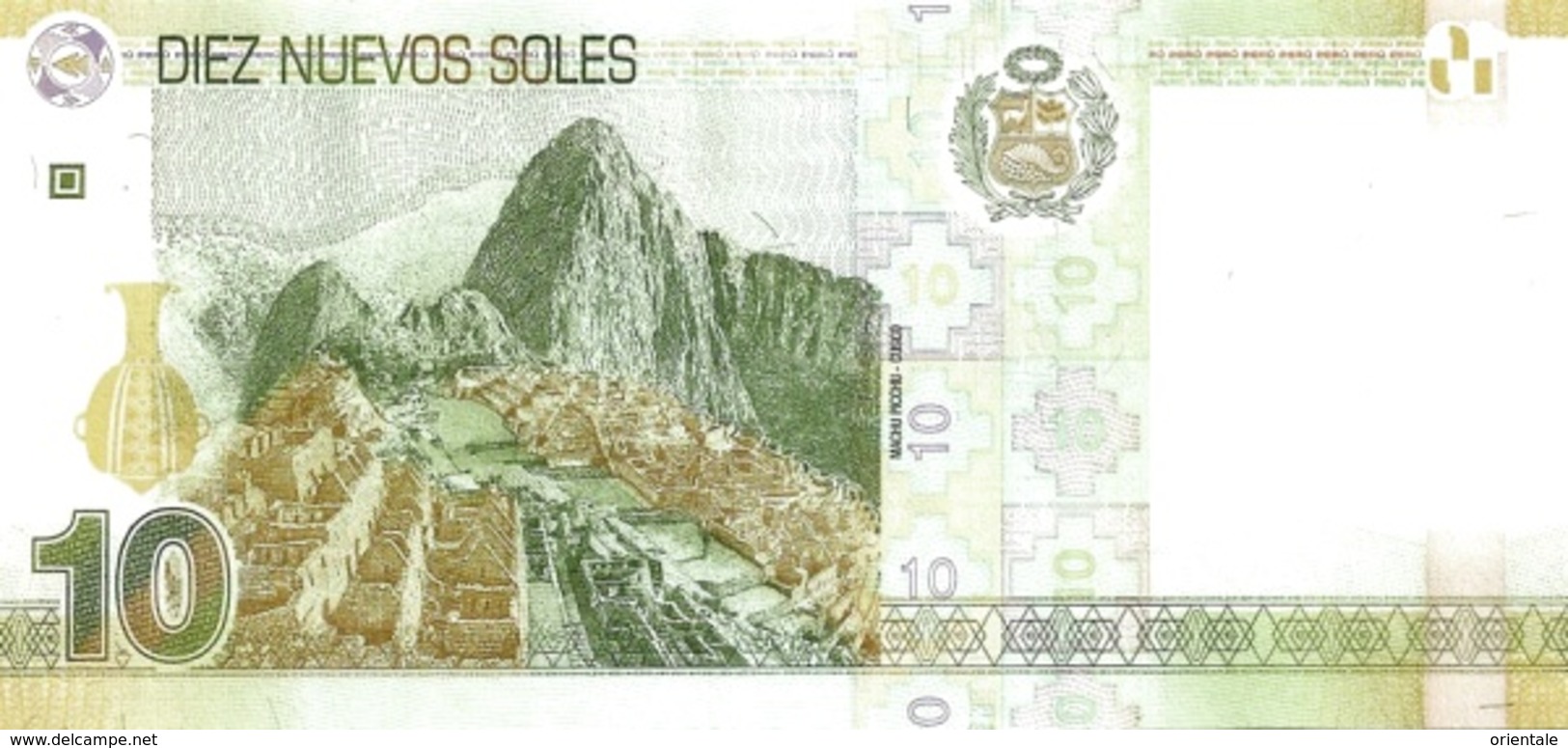 PERU P. 187 10 S 2013 UNC - Pérou