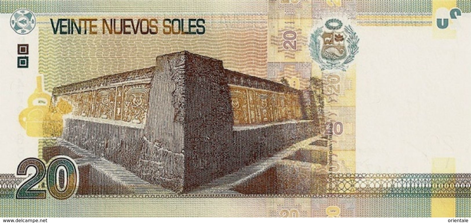 PERU P. 188 20 S 2013 UNC - Pérou