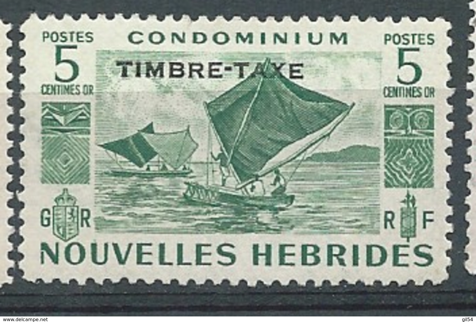 Nouvelles Hebrides   - Taxe  , Yvert N°26 **   Po 62730 - Timbres-taxe