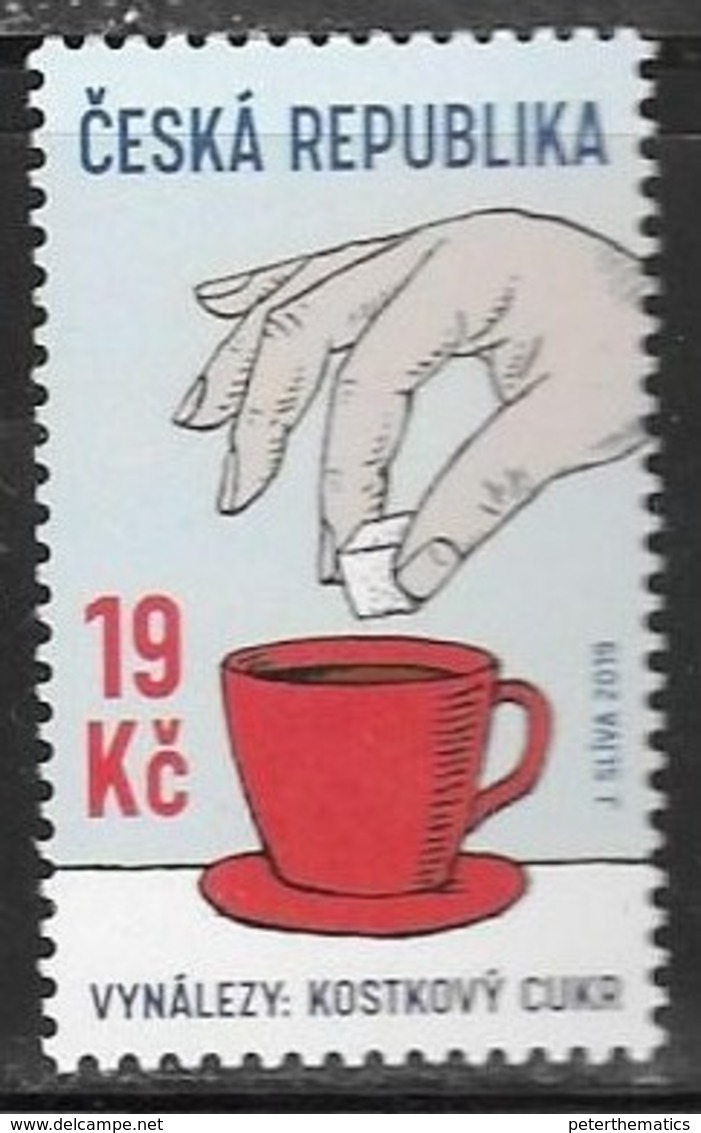 CZECH REPUBLIC, 2019, MNH, FOOD, SUGAR, INVENTION OF SUGAR CUBE,1v - Food